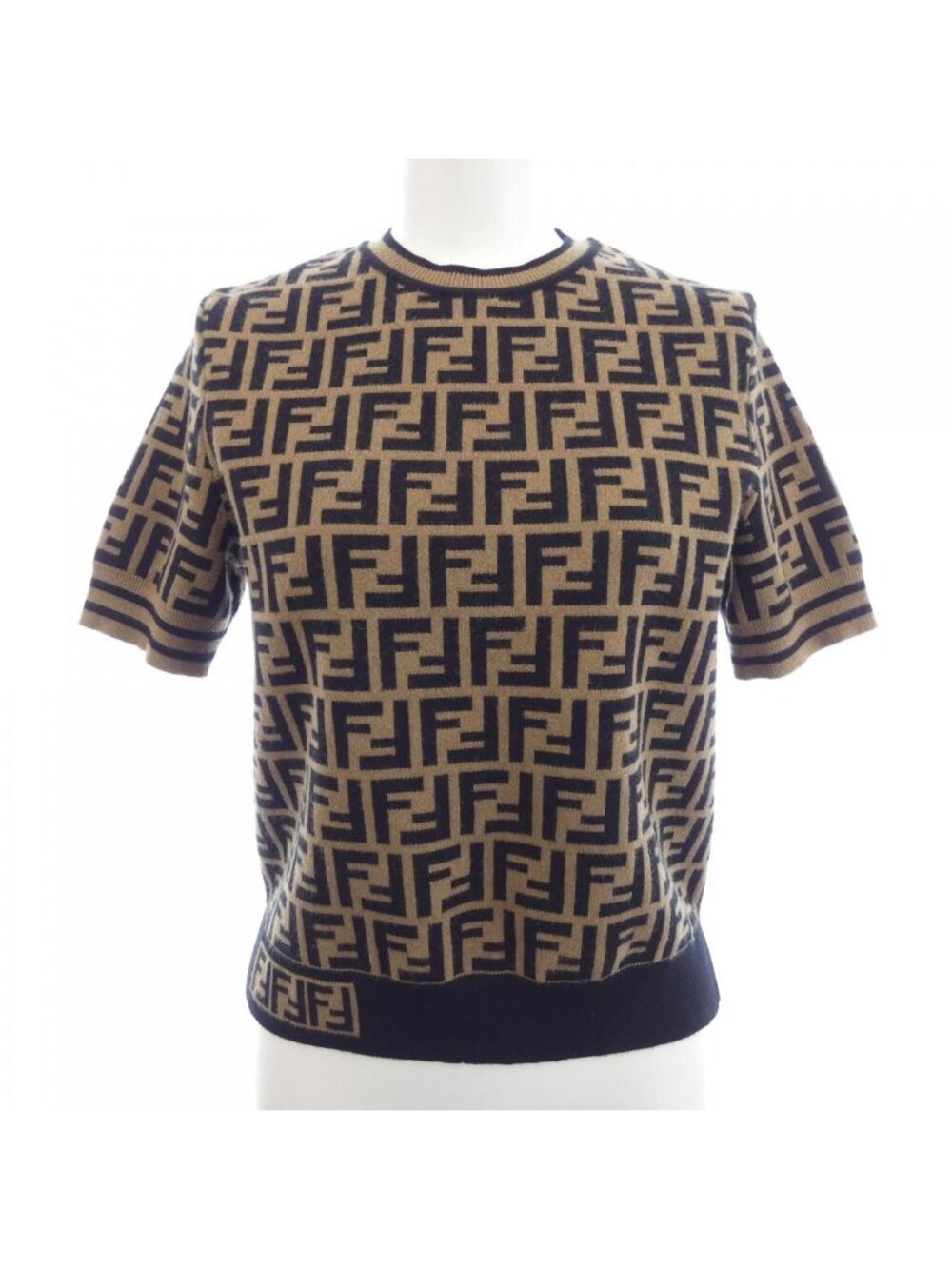 Fendi FF Motif Knit Sweater